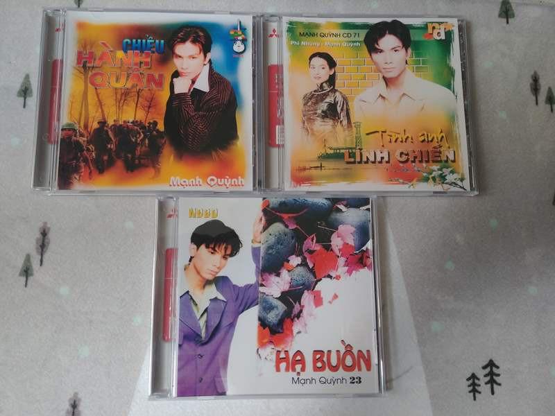 Combo 3 cd mạnh quỳnh