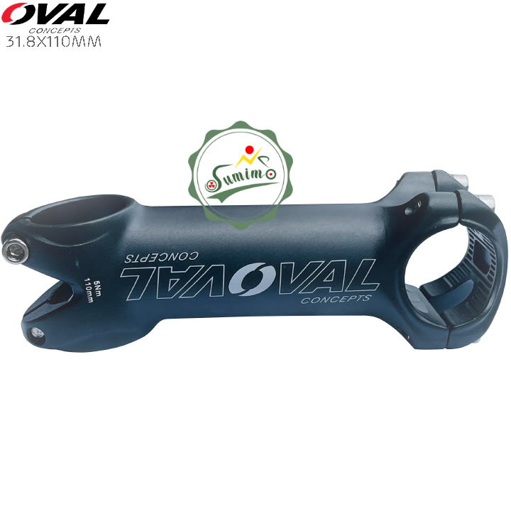 Pô tăng xe đạp - Stem cổ thả OVAL Concepts  nhôm 31.8x110mm - Chính hãng