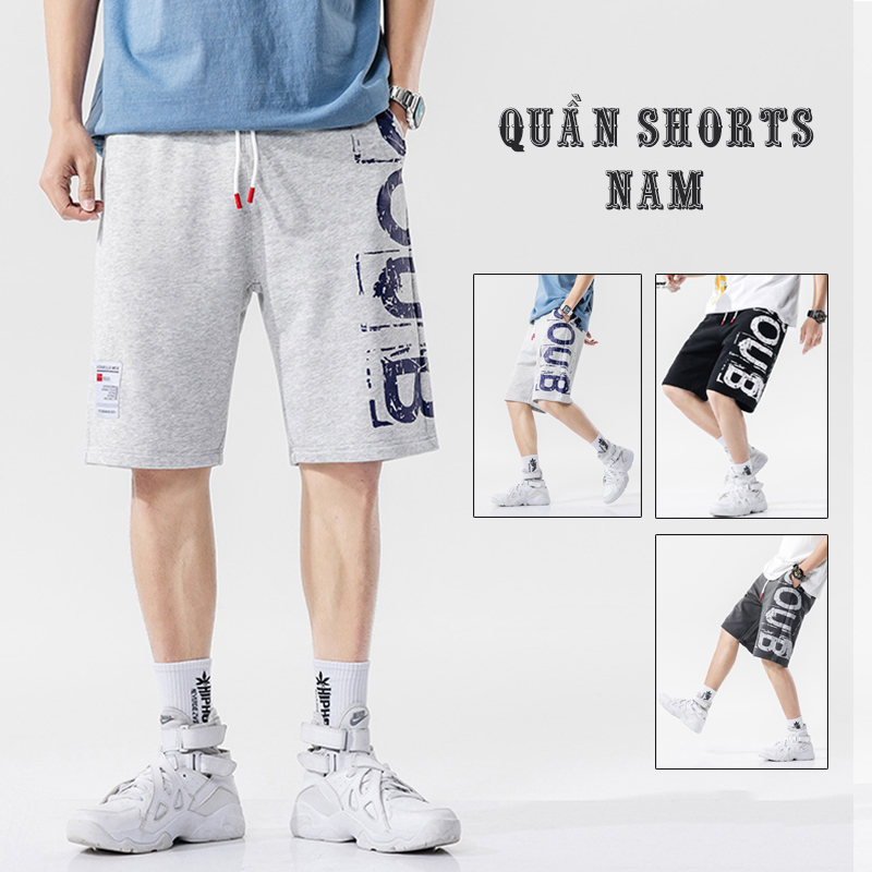 Deal Độc Quyền  Quần shorts nam Quần shorts nữ Quần shorts unisex in chữ