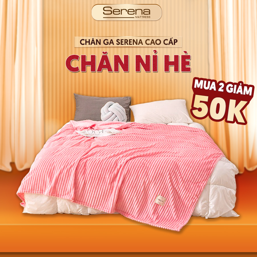 Chăn mền nỉ tuyết nhung kẻ tăm mỏng mùa hè mềm mát văn phòng chan ngủ nhung tuyết dày cho bé 180x200 220x200