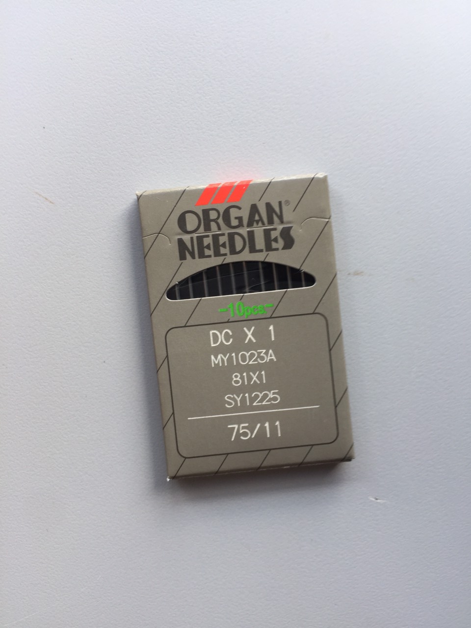 Kim máy vắt sổ kí hiệu DC, hàng Organ của Nhật , kim máy vắt sổ , Kim máy vắt sổ Nhật 10c/vĩ