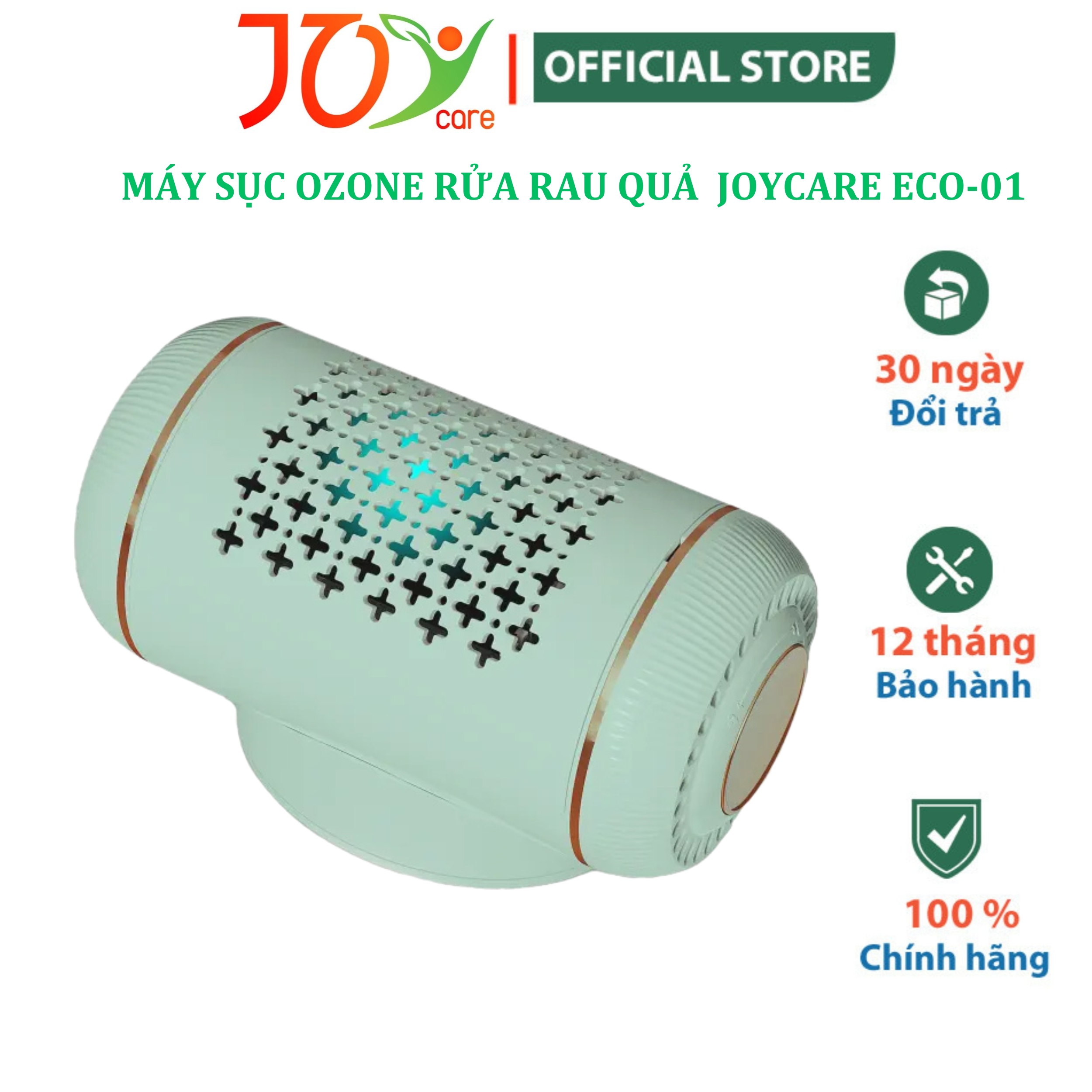 Máy sục ozone rửa rau quả thực phẩm joycare eco-01