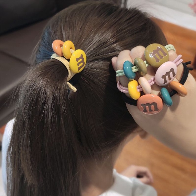 [25-29/5 Voucher 10%] Set 3 Dây cột tóc buộc tóc nữ xinh dễ thương Hàn quốc m&m DC19 JOLY