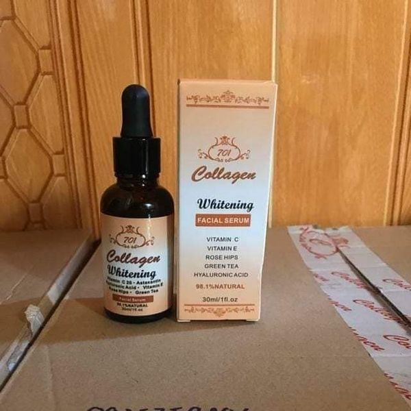 SERUM COLLAGEN PLUS VIT E 701 dưỡng trắng se khít lỗ chân lông