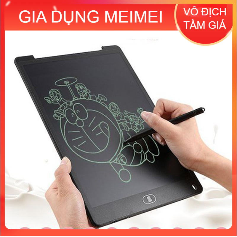 Bảng viết tự xoá - vẽ lcd - điện tử thông minh cho bé 8.5 inch, 10 inch, 12 inch