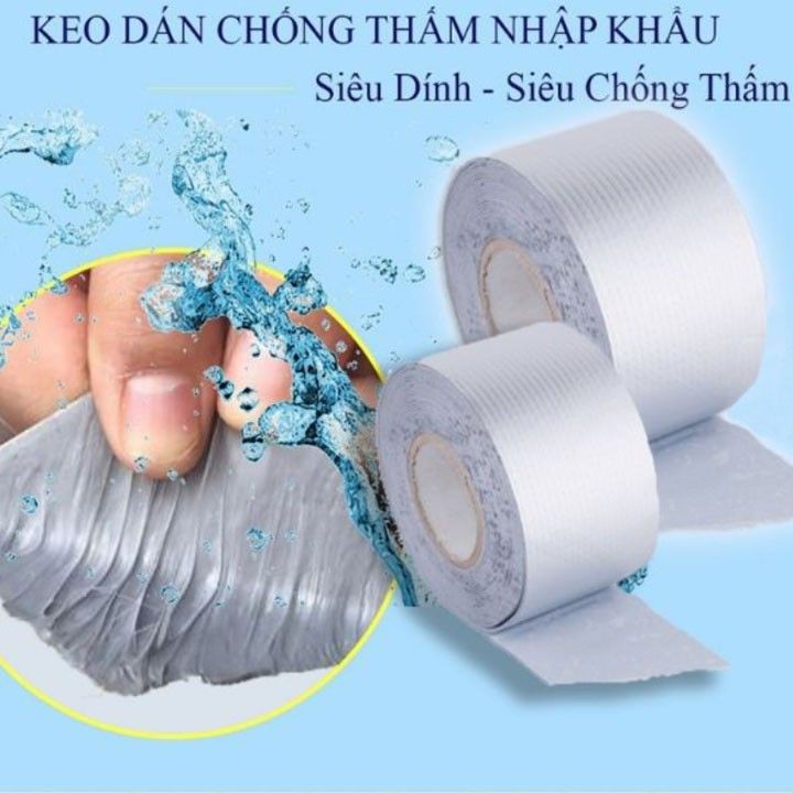 Băng keo chống thấm nhật bản chống thấm nước cuộn nhỏ siêu dính chống thấm