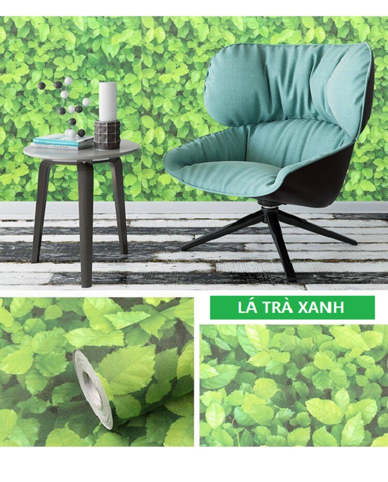 Giấy Dán Tường 10M x 45cm có keo sẵn dễ dán trang trí đẹp tự thi công có nhiều mẫu