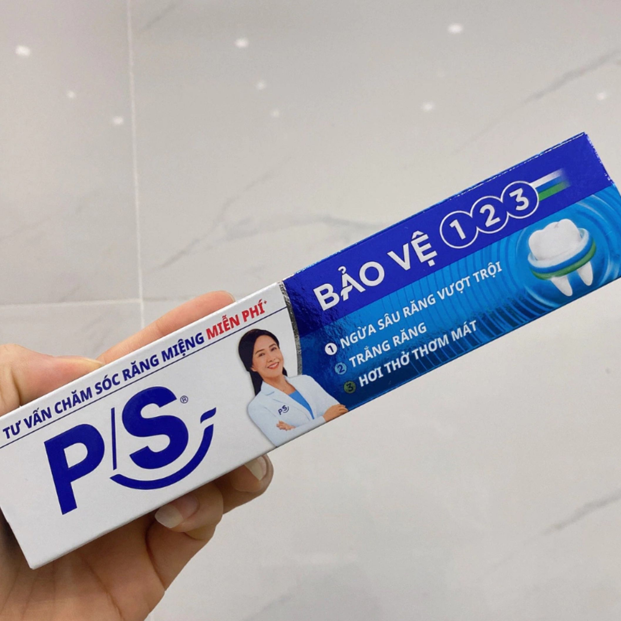   HCM Kem đánh răng PS bảo vệ  123 