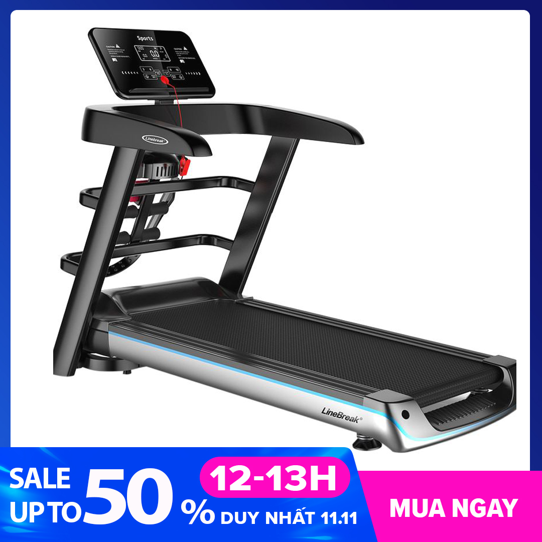 [HCM]Máy chạy bộ đa năng gấp gọn LineBreak 6202A6 - 1.5HP