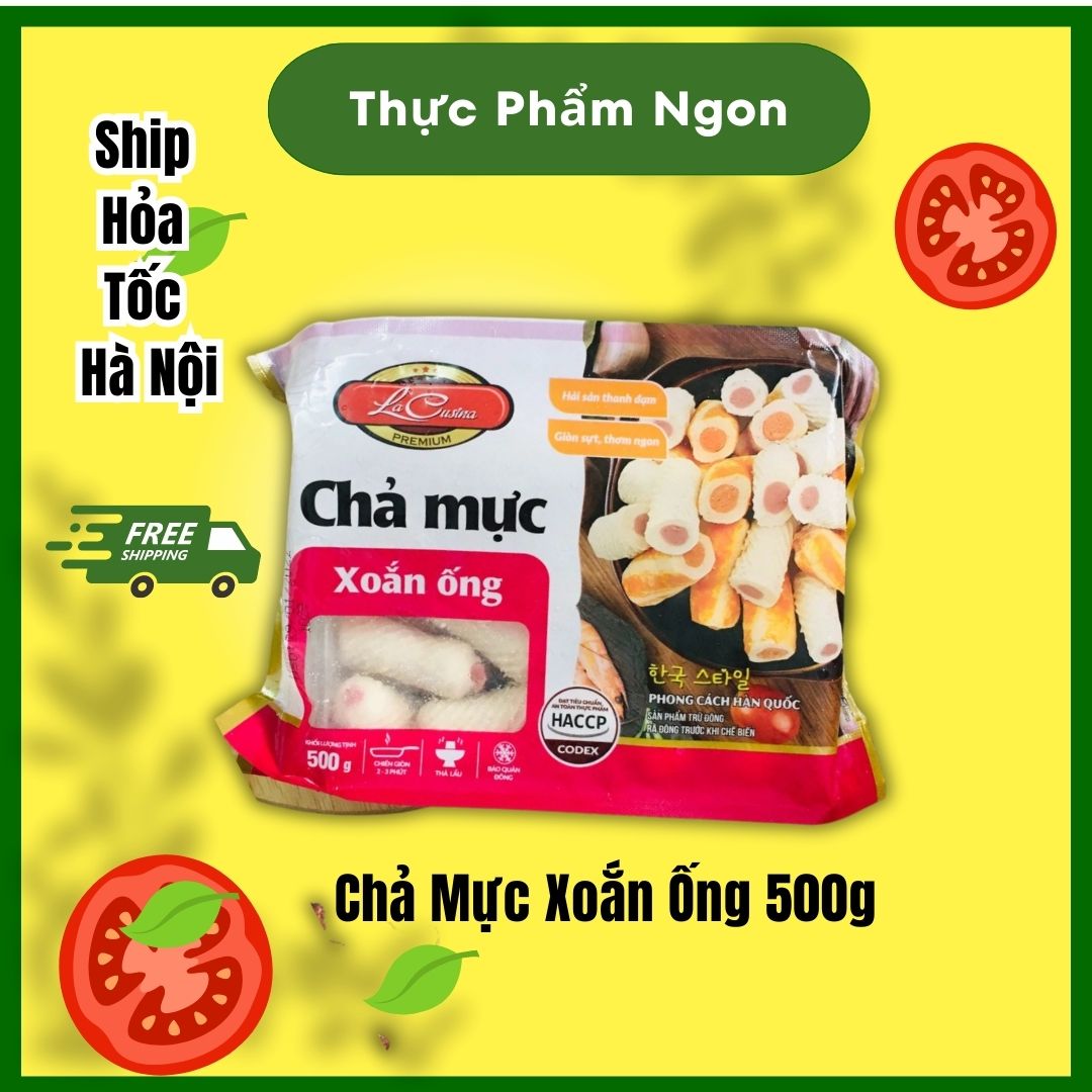 Mực Xoắn Ông Lc Túi 500g Rất Tiện Lợi-Ship Now Tại Hà Nội