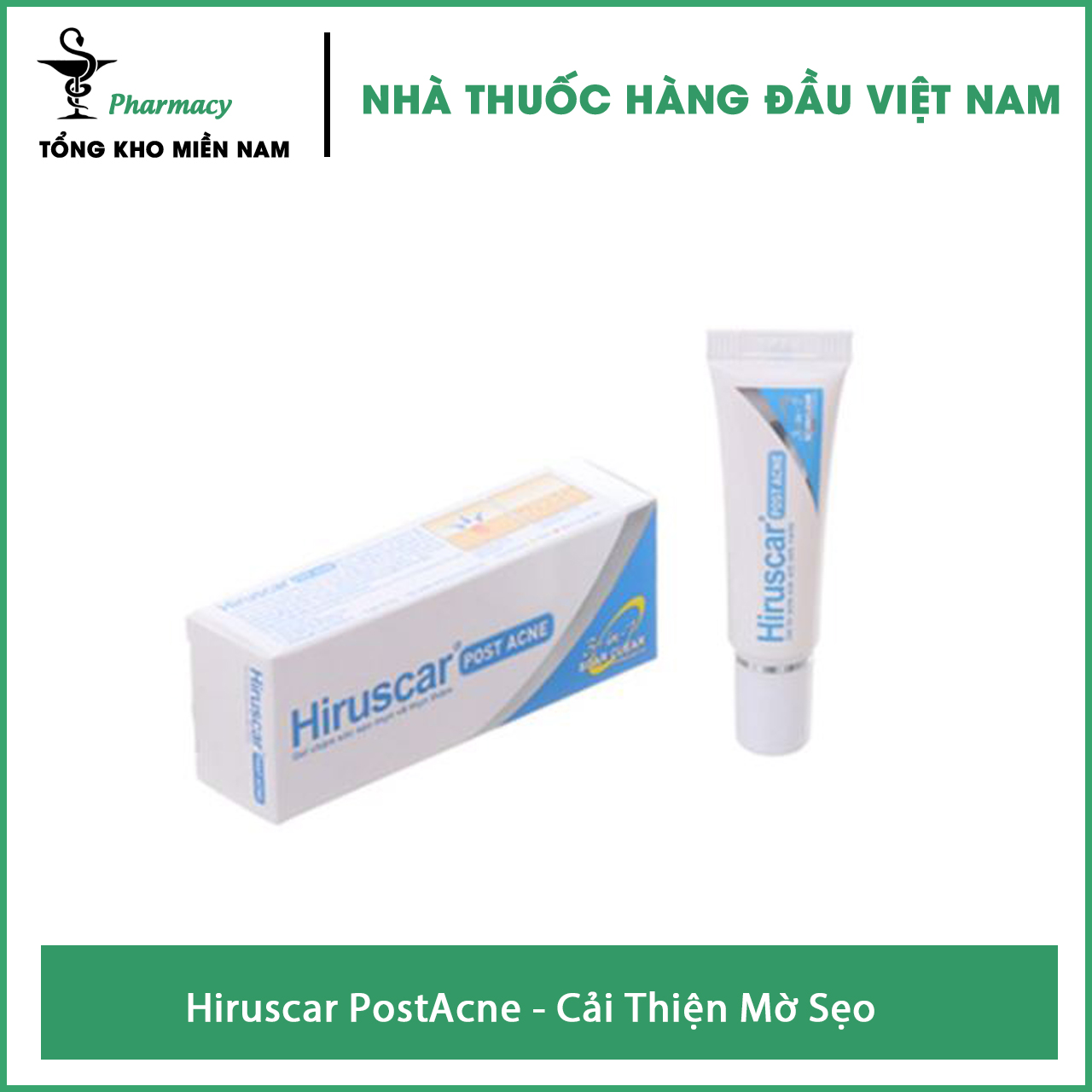 Hiruscar PostAcne - Làm sáng vết thâm mụn và làm giảm vết đỏ sau khi lành