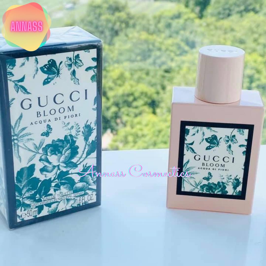 Nước hoa nữ gucci bloom acqua di fiori - gucci bloom xanh 50ml