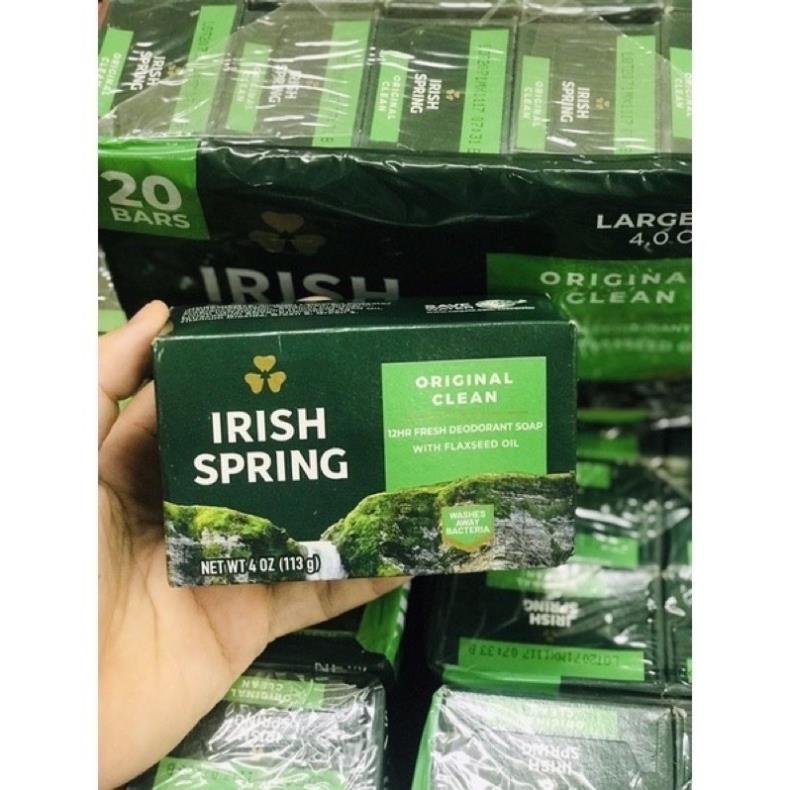 Bộ 5 Xà bông cục IRISH SPRING deodorant soap 113g