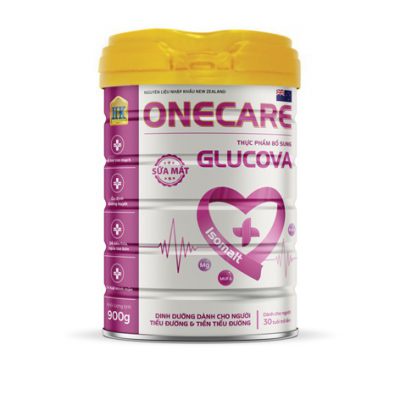 sữa tiểu đường onecare glucova 900g dành cho người tiểu đường 2