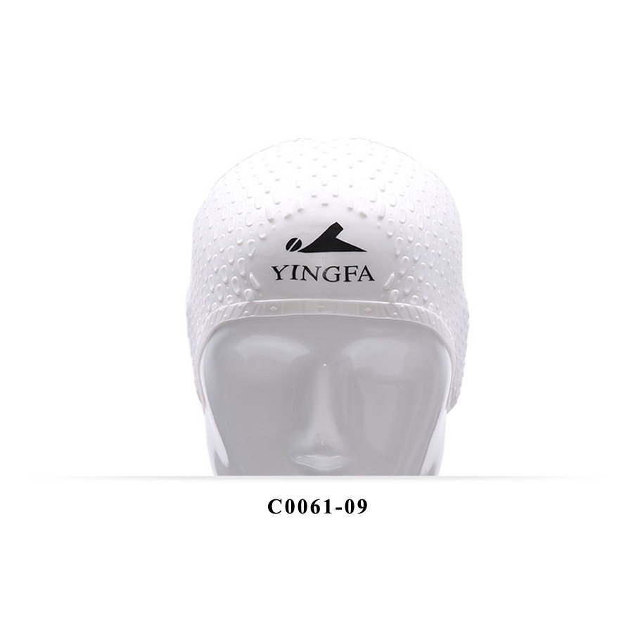 Mũ bơi Yingfa dáng rộng chùm tai C0061