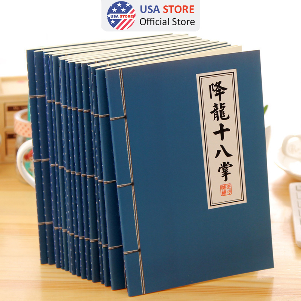 [GIÁ SỈ] Sổ Tay Kiếm Hiệp Bí Kíp Võ Công Vở Thư Pháp Cổ Trang