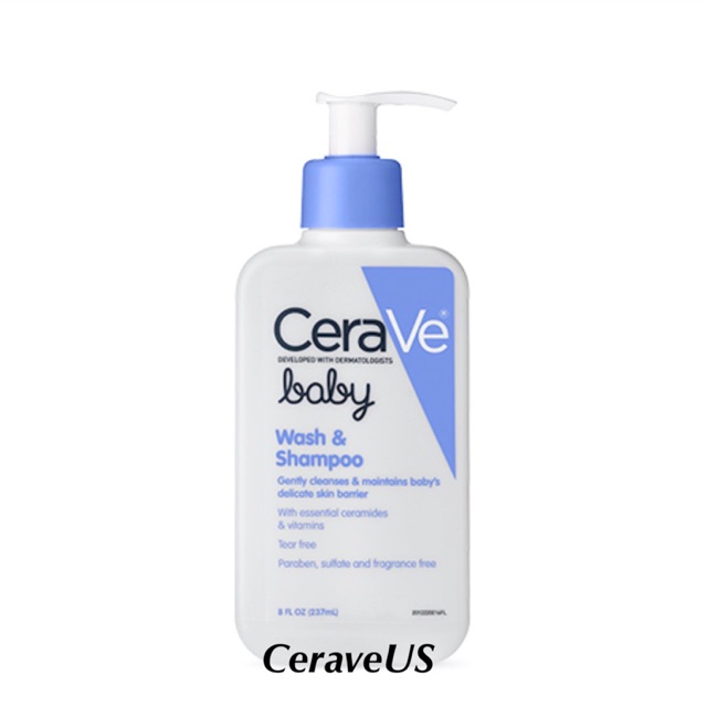 Sửa tắm gội cerave baby 237ml