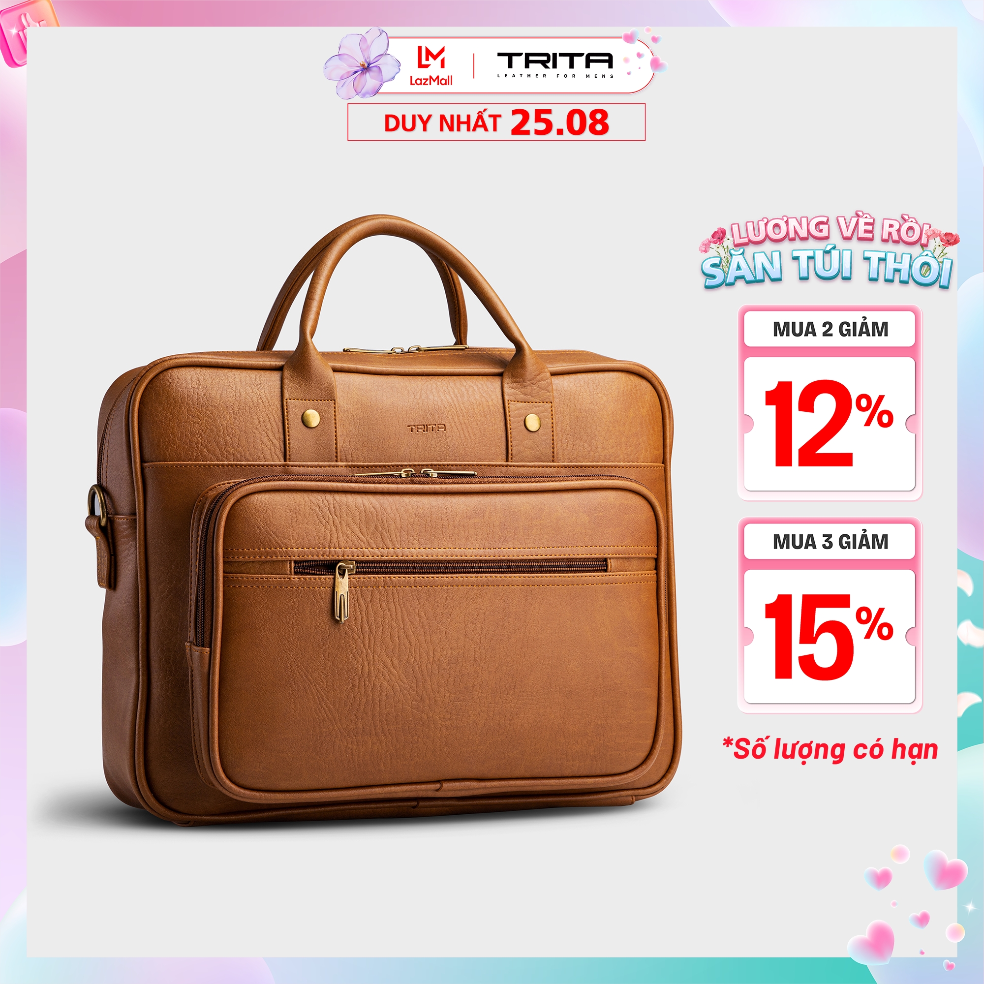 Cặp công sở đa năng trita tca5 nhiều màu