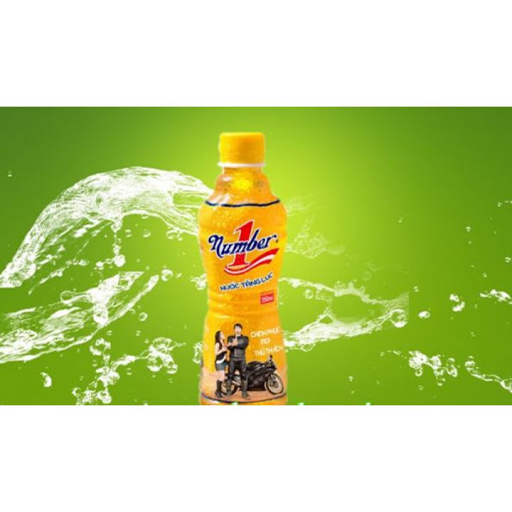 Combo 3 chai Nước tăng lực Number one chai 330ml