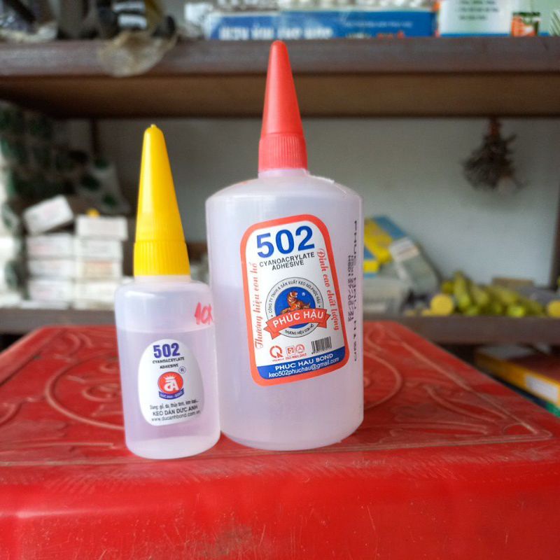 Keo 502 siêu dính dán mọi bề măgj,nhanh khô