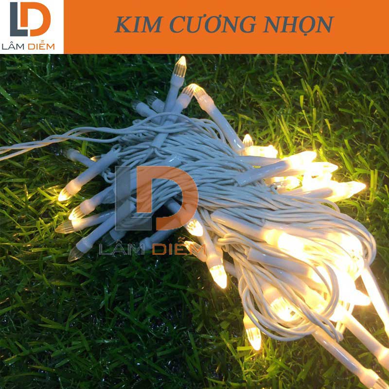 đèn led chớp 7M bóng kim cương nhọn có đủ màu