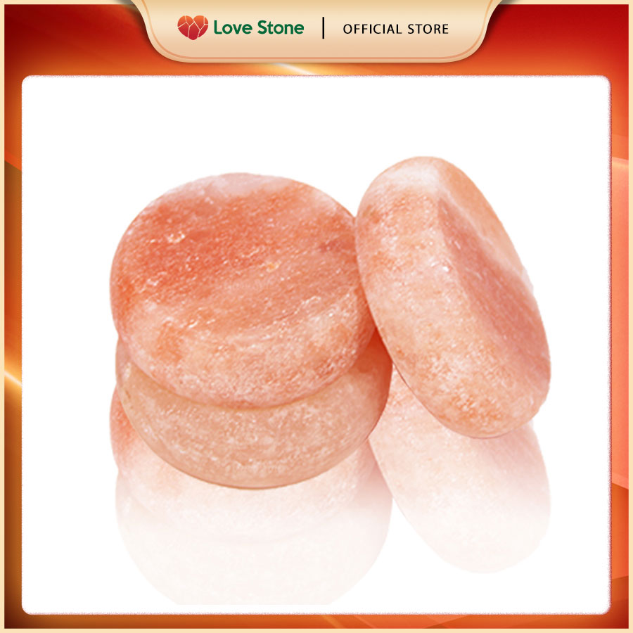 Viên Đá Muối Massage Body Himalaya Love Stone