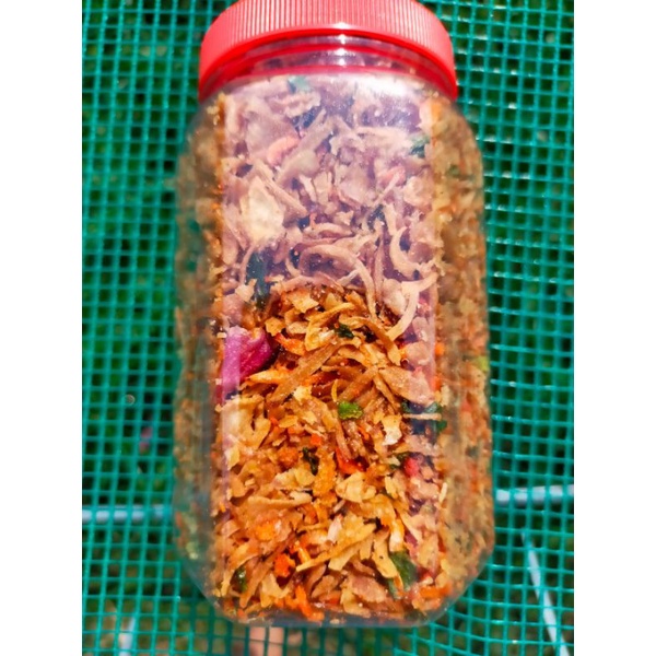 Hủ muối tép hành cay
