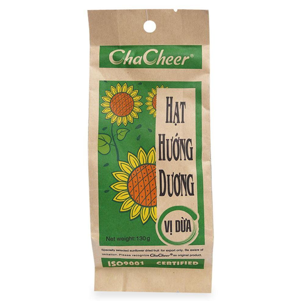 Hạt hướng dương hương vị dừa cha cheer gói 130 g
