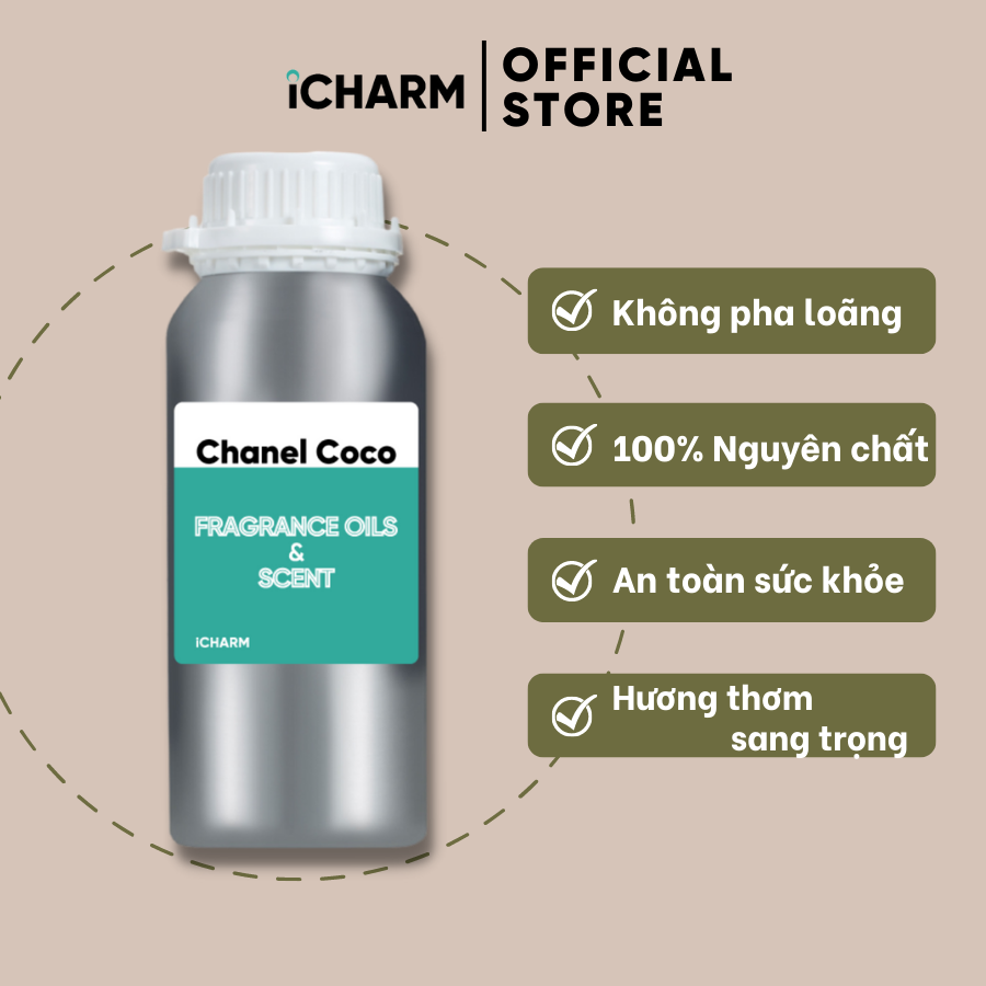 Tinh dầu thơm phòng, spa, khách sạn, cửa hàng - Chanel Coco iCHARM