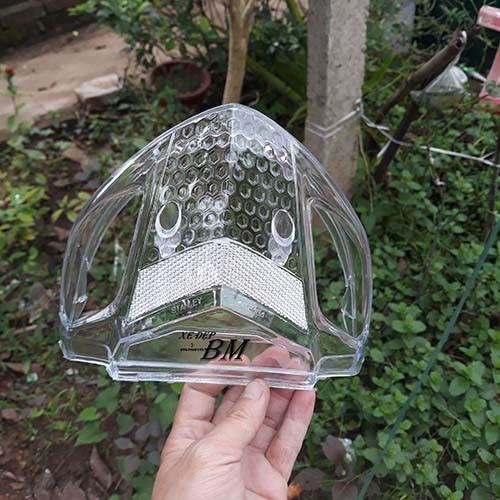 chụp hậu màu trắng cho wave 100