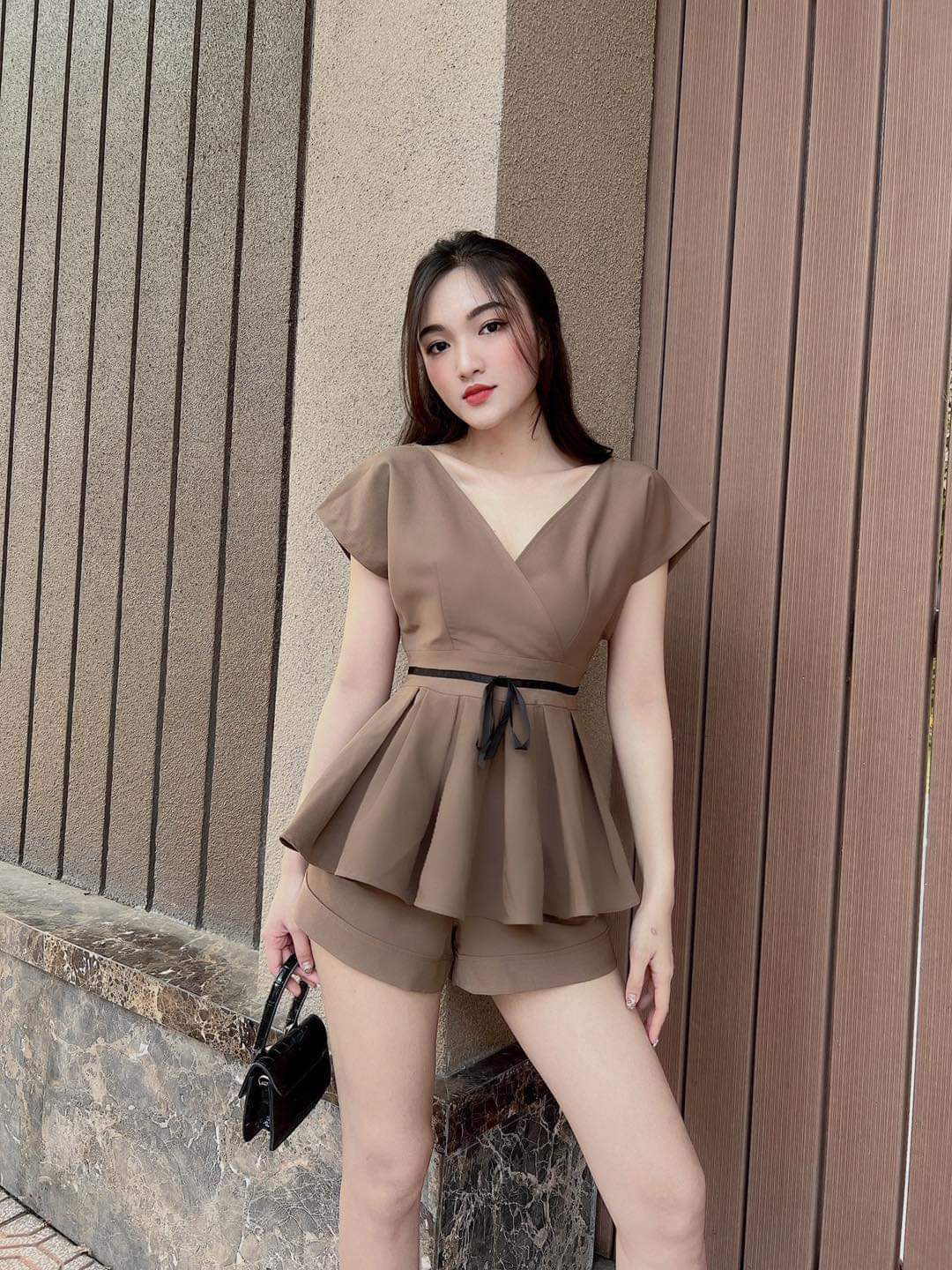 Set bộ kiểu nữ mặc nhà thun cát hàn