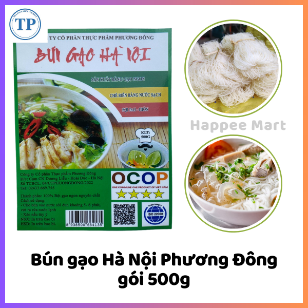 Bún gạo Phương Đông gói 500g