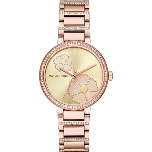 Watches women round dial-women watches metal wire Michael Kors MK3836-size 36mm-fullbox-watches women waterproof shop Kiwi