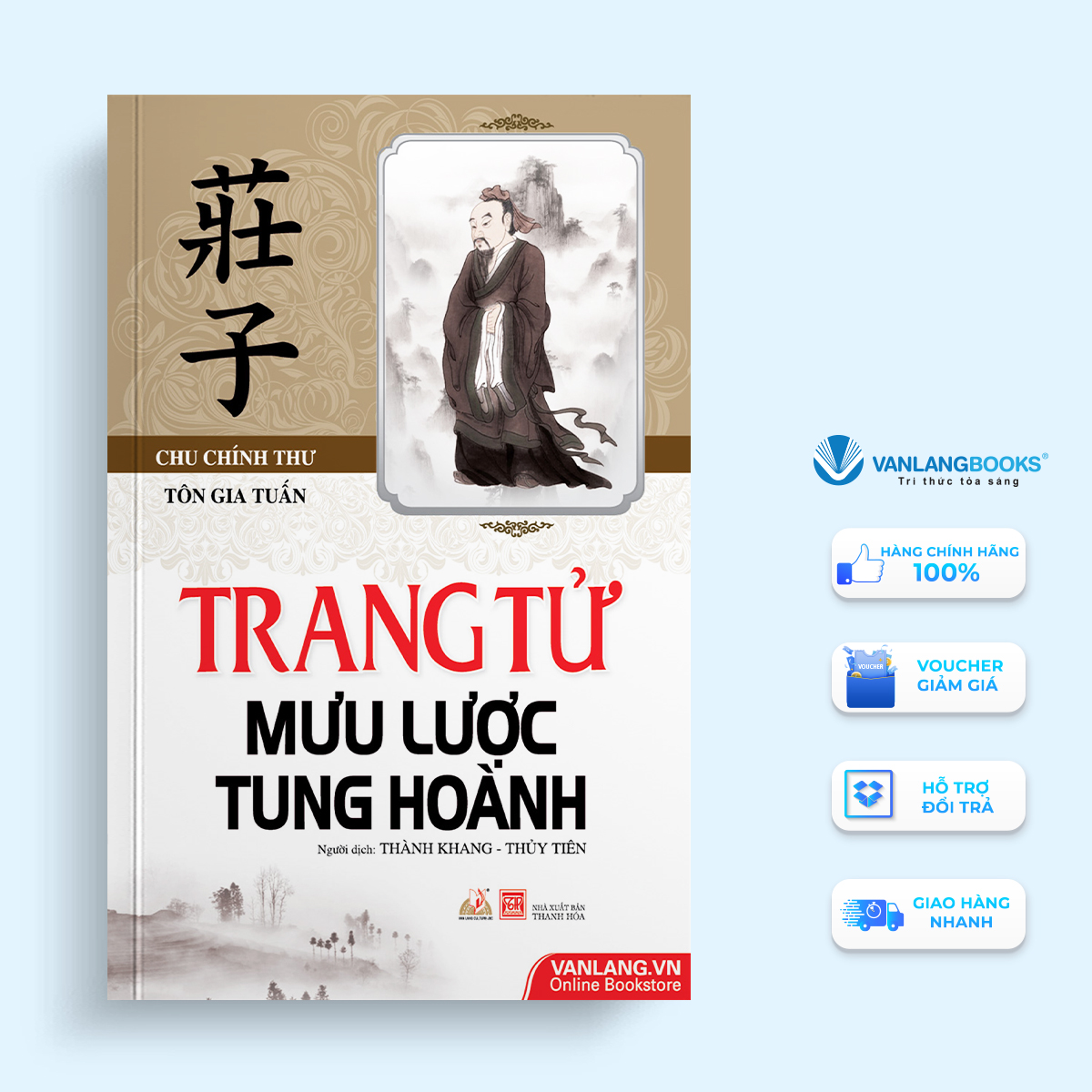 Sách - Trang Tử Mưu Lược Tung Hoành -Vanlangbooks