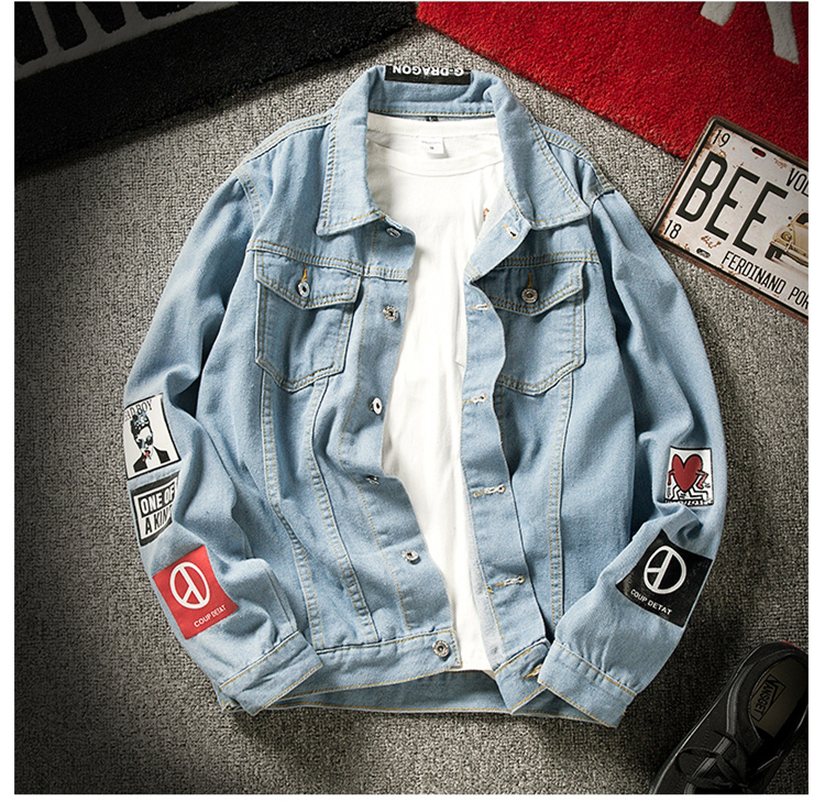 Áo Jeans Nam AB02-SS - áo khoác bò nam Hotrend 2021