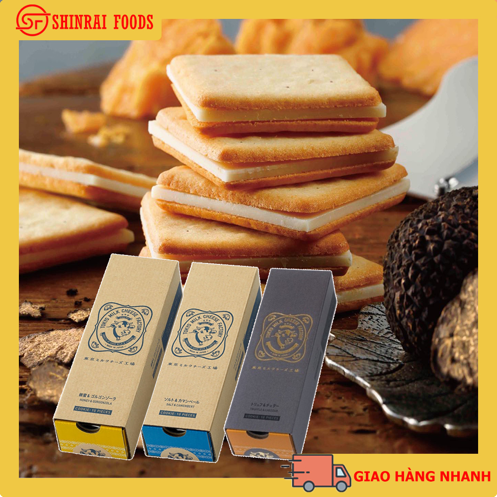 Bánh tokyo milk cheese nhật hộp 10 bánh