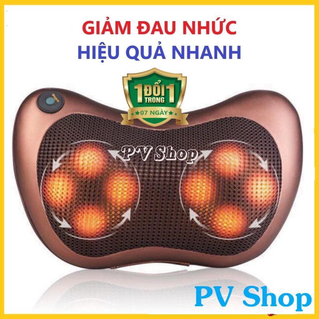 Gối massage cổ Xiaomi Gối Massage Hàng Nội Địa Nhật/ Gối mát xa 8 Bi Hồng Ngoại Công Nghệ Nhật Bản Đảo Chiều Kèm Đầu Cắm Sạc Trên Ô Tô, Hồng Ngoại Sưởi Ấm Bằng Tia Hồng Ngoại, Xạ Trị Liệu Vật Lý Hiệu Quả.