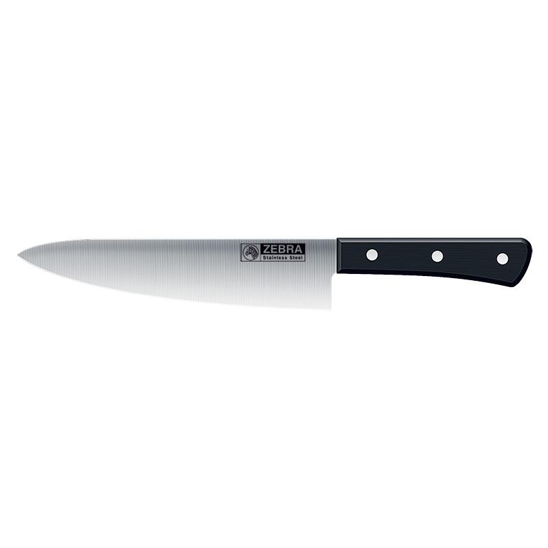 Dao inox 304 zebra chef 8 cao cấp 100224 32cm