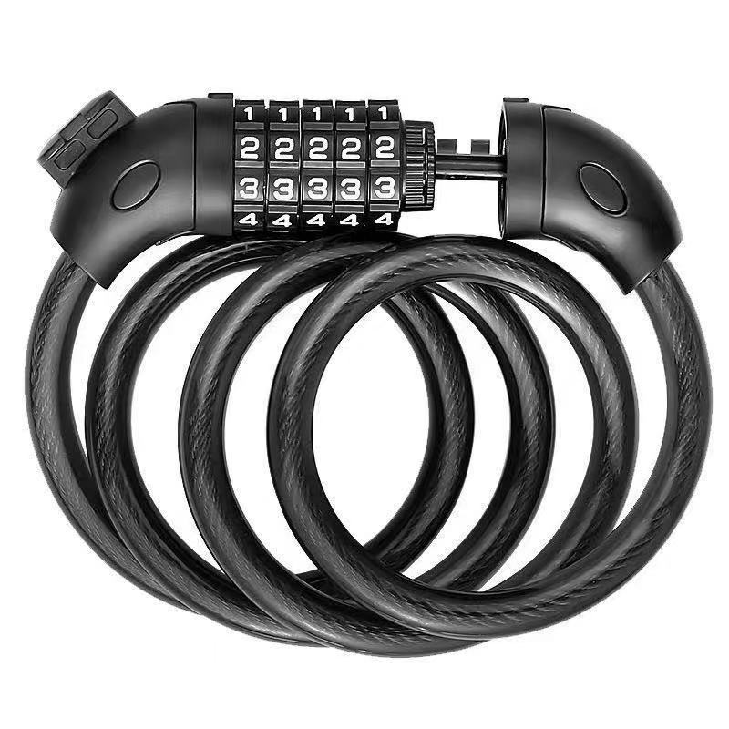 Khóa xe đạp và xe máy cao cấp loại có mật mã 5 số chống nước chống hư bảo mật cao