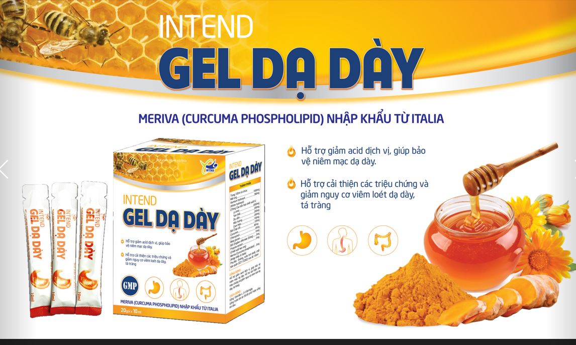 INTEND GEL DẠ DÀY MẬT ONG NGHỆ