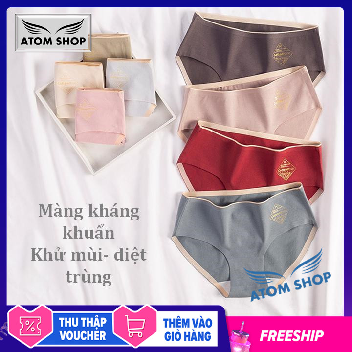 [KHUYÊN DÙNG] QUẦN LÓT COTTON KHÁNG KHUẨN MỀM MỊN NÂNG MÔNG CO DÃN TỐT QUẦN LÓT NỮ