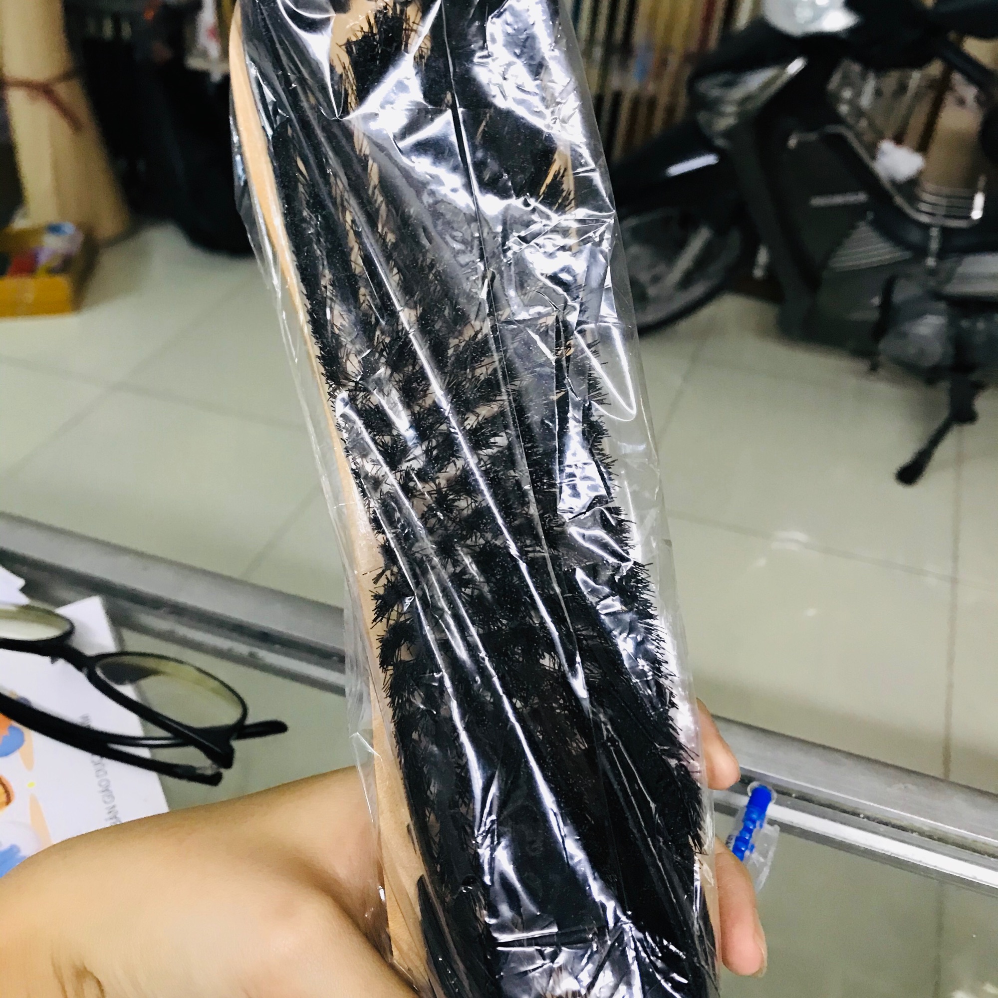 Bàn chải vệ sinh bàn bida lông ngựa