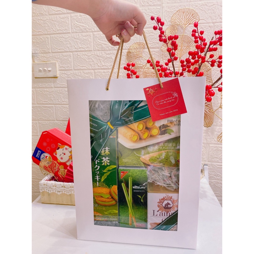 Túi đựng set quà tặng - set quà Tết sang trọng