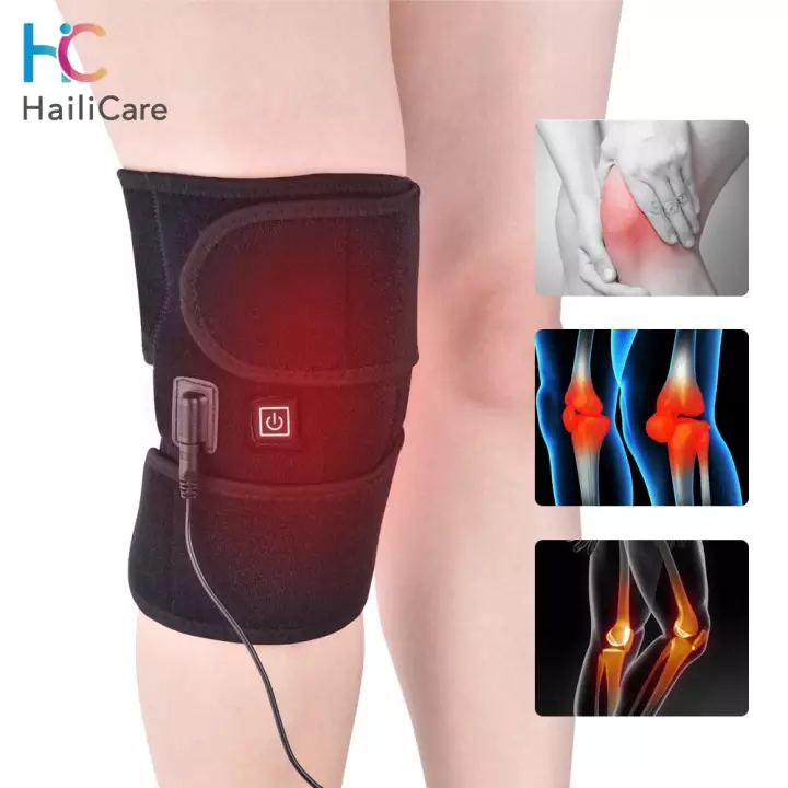 Hailicare Hỗ trợ viêm khớp gối Liệu pháp sưởi ấm bằng tia hồng ngoại Kneepad để giảm đau khớp gối Liệu pháp phục hồi chức năng khớp gối Đai nịt đầu gối