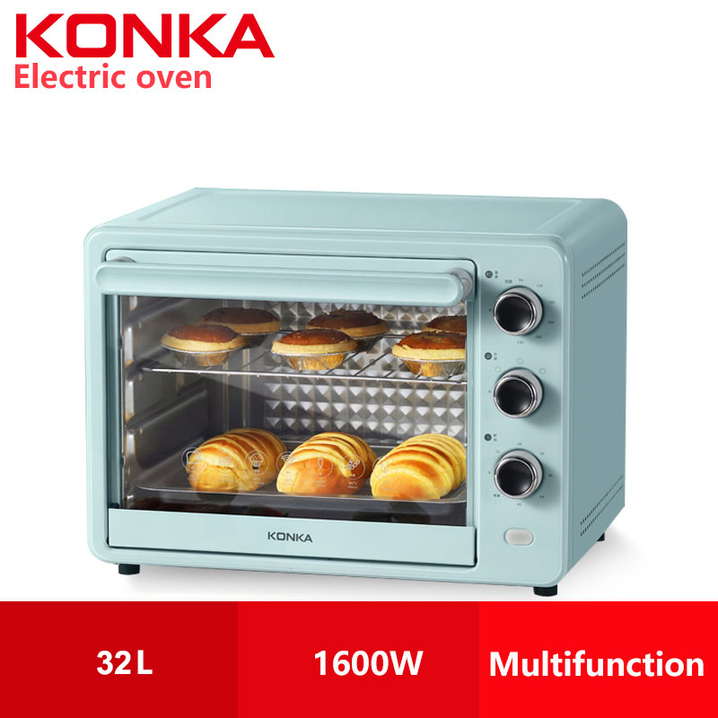 KONKA 32L  lò nường gia dùng đa năng dung lượng lớn có 2 vị trí nướng