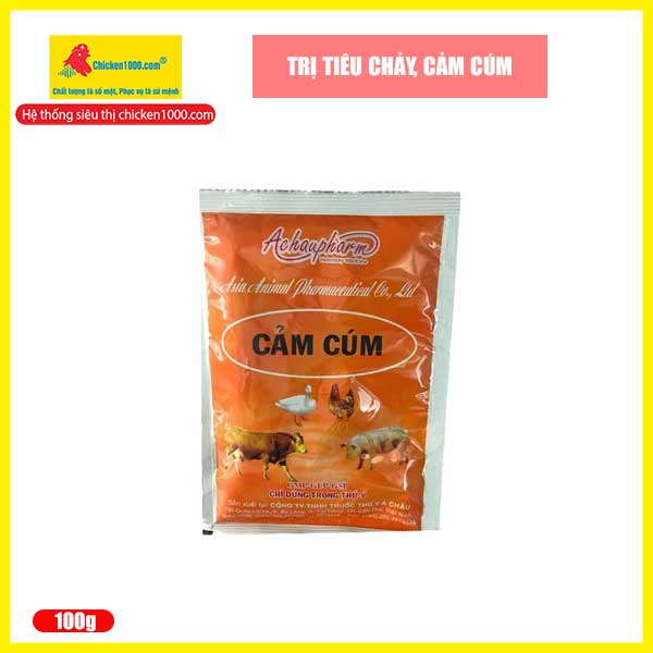 Thuốc thú y cảm cúm á châu đặc trị tiêu chảy, sốt cho heo, gà, vịt, dê