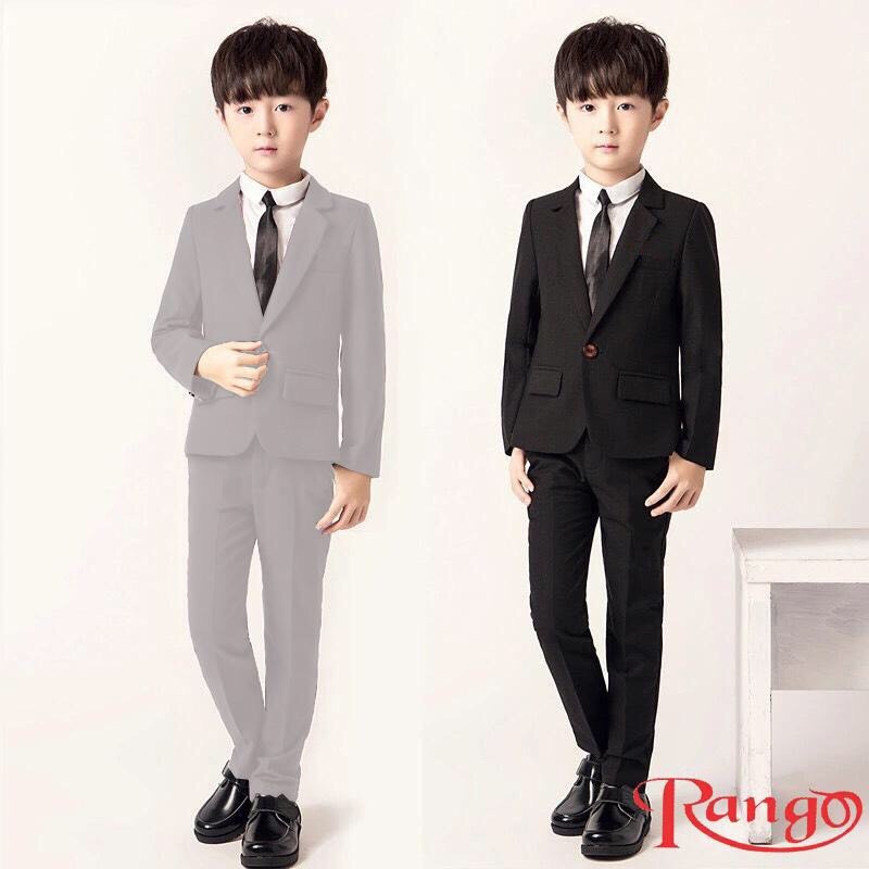 [HCM]Bộ vest cho hot boy đi chơi đi tiệc diện mùa xuân hàng cao cấp có màu đen/xanh đen/xám/đỏ XUKAKIDS shop