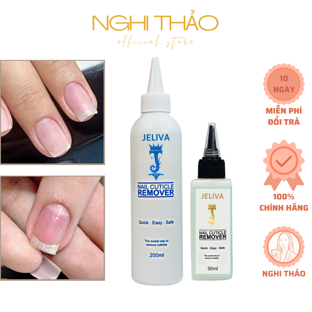 Kem làm mềm da nail jeliva nghi thảo
