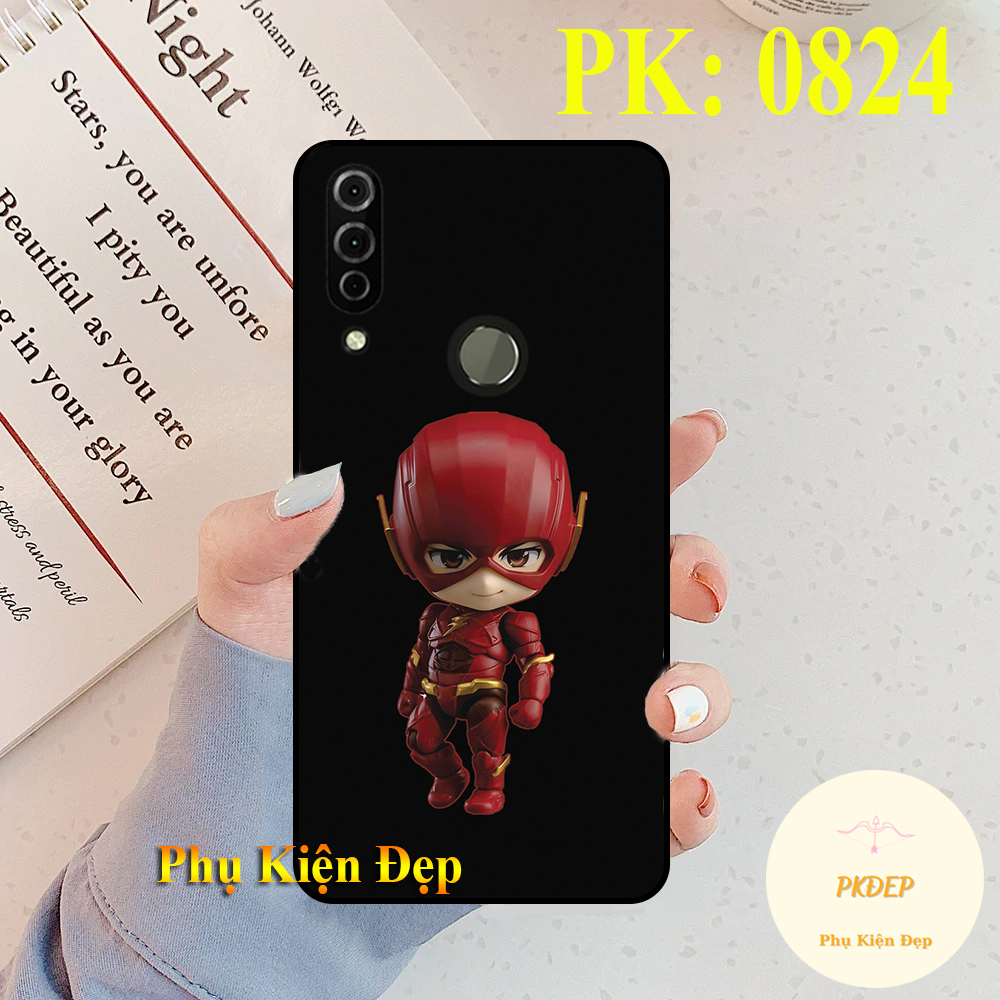 [HCM]Ốp lưng Vsmart Joy 3 dẻo đen in hình BST Siêu Anh Hùng Chibi