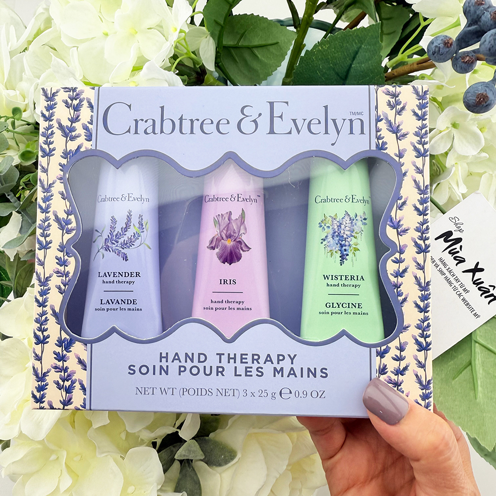Set dưỡng da tay Crabtree & Evelyn Hand Therapy, 3 x 25g